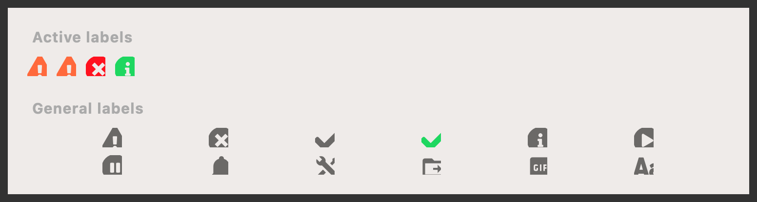 qt label icon