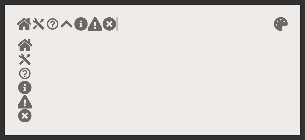 qt toolbar mini